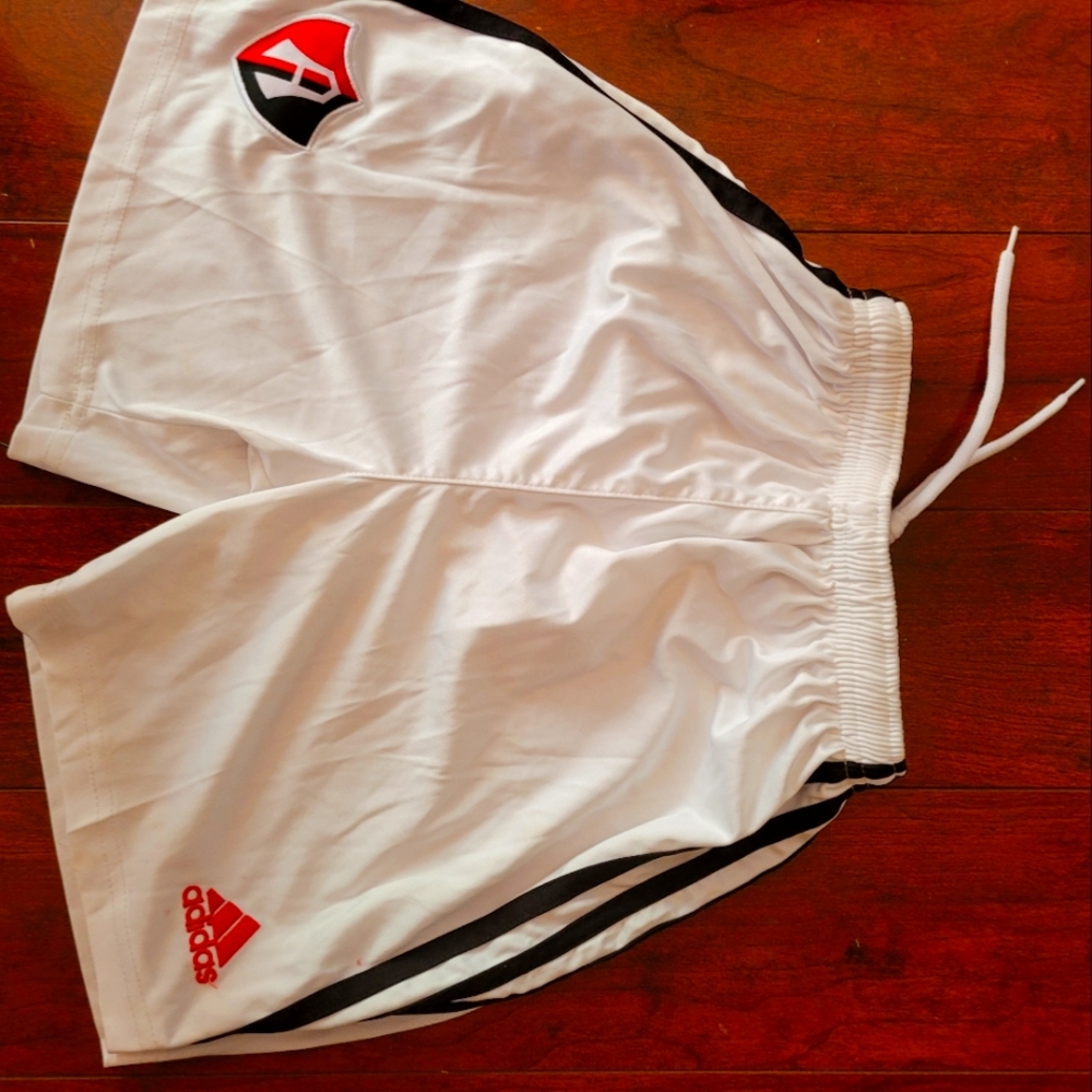 Adidas white shorts